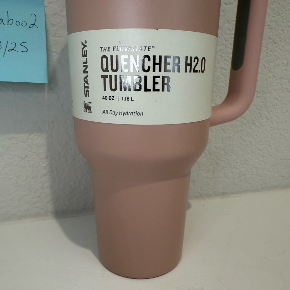 Stanley Pink Dusk 40 oz Tumbler Large Water Cup Quencher H2.0 FlowState - Picture 4 of 11